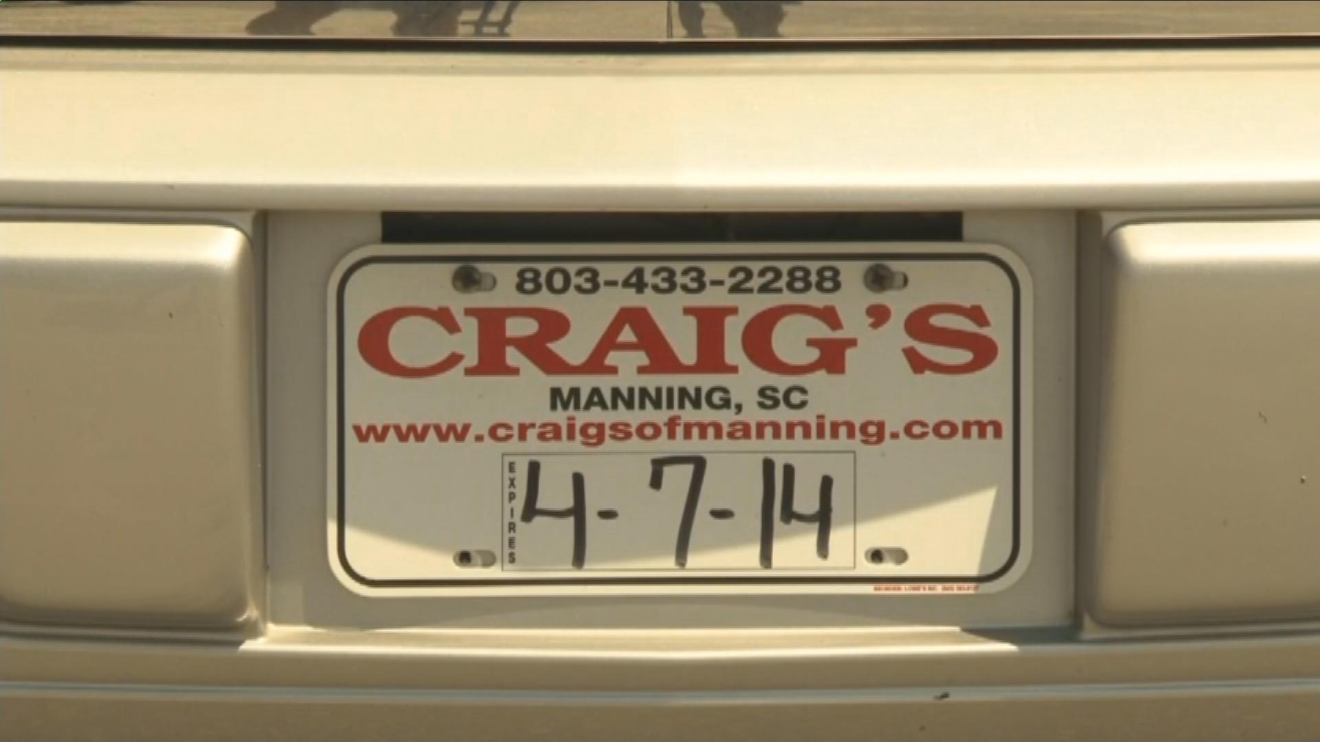 Police Dealership Let Temporary Tags Expire