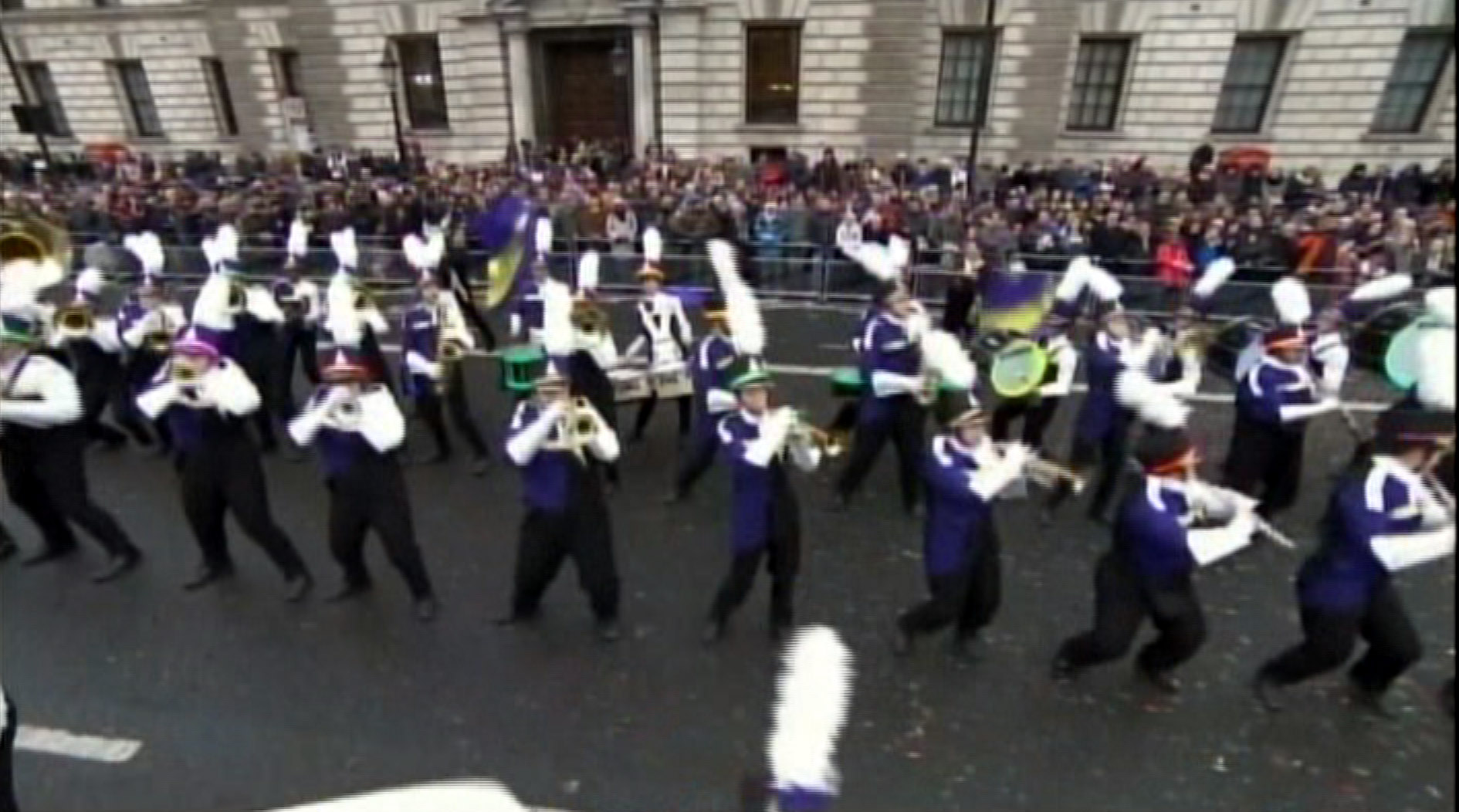 BatesburgLeesville Band Plays in London Parade