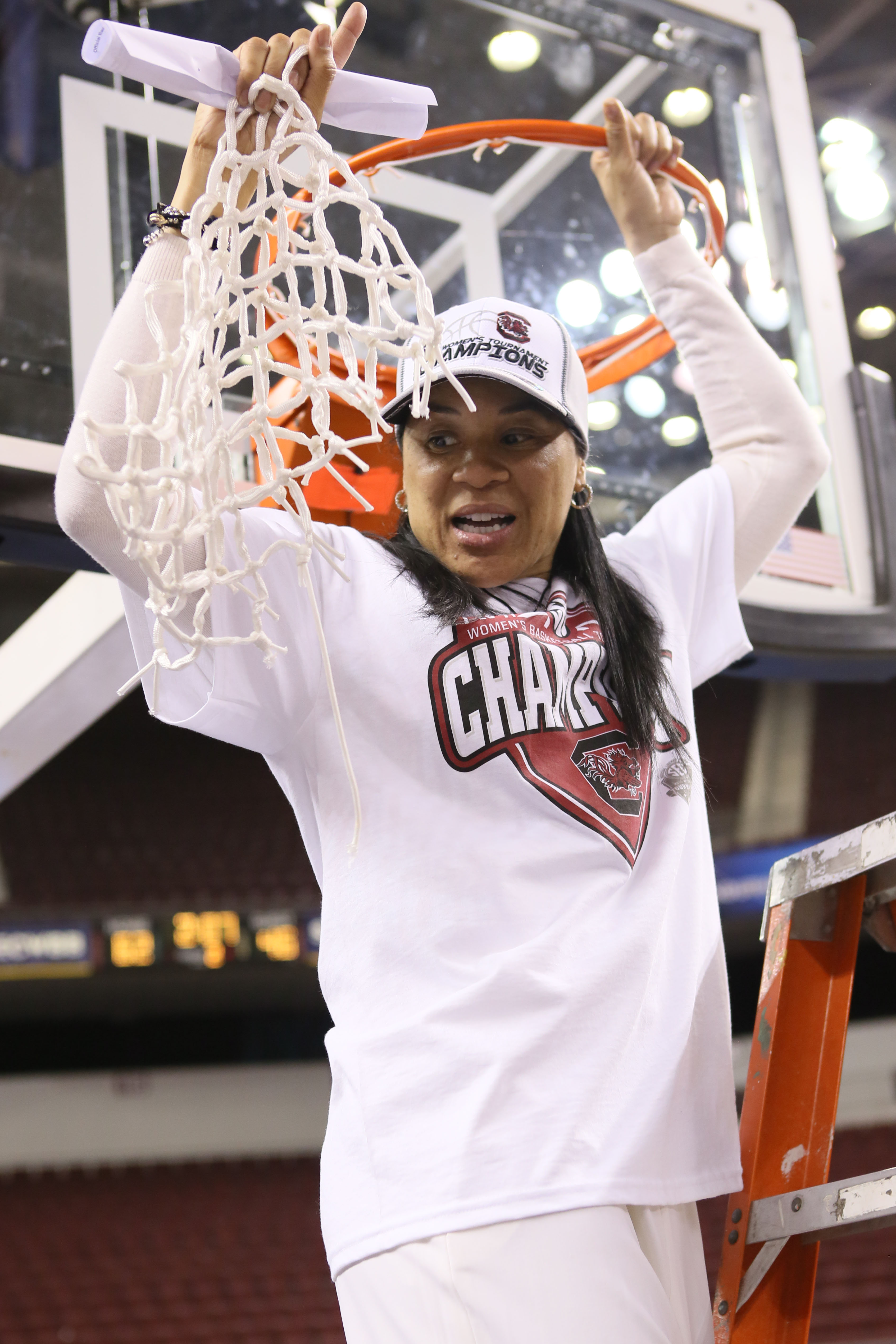 The toughest woman in the world, USC Lady Gamecocks Women's Basketball  Coach Dawn Staley.