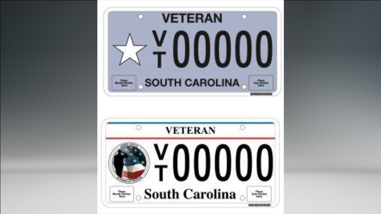 More Basic Design Coming to SC License Plates