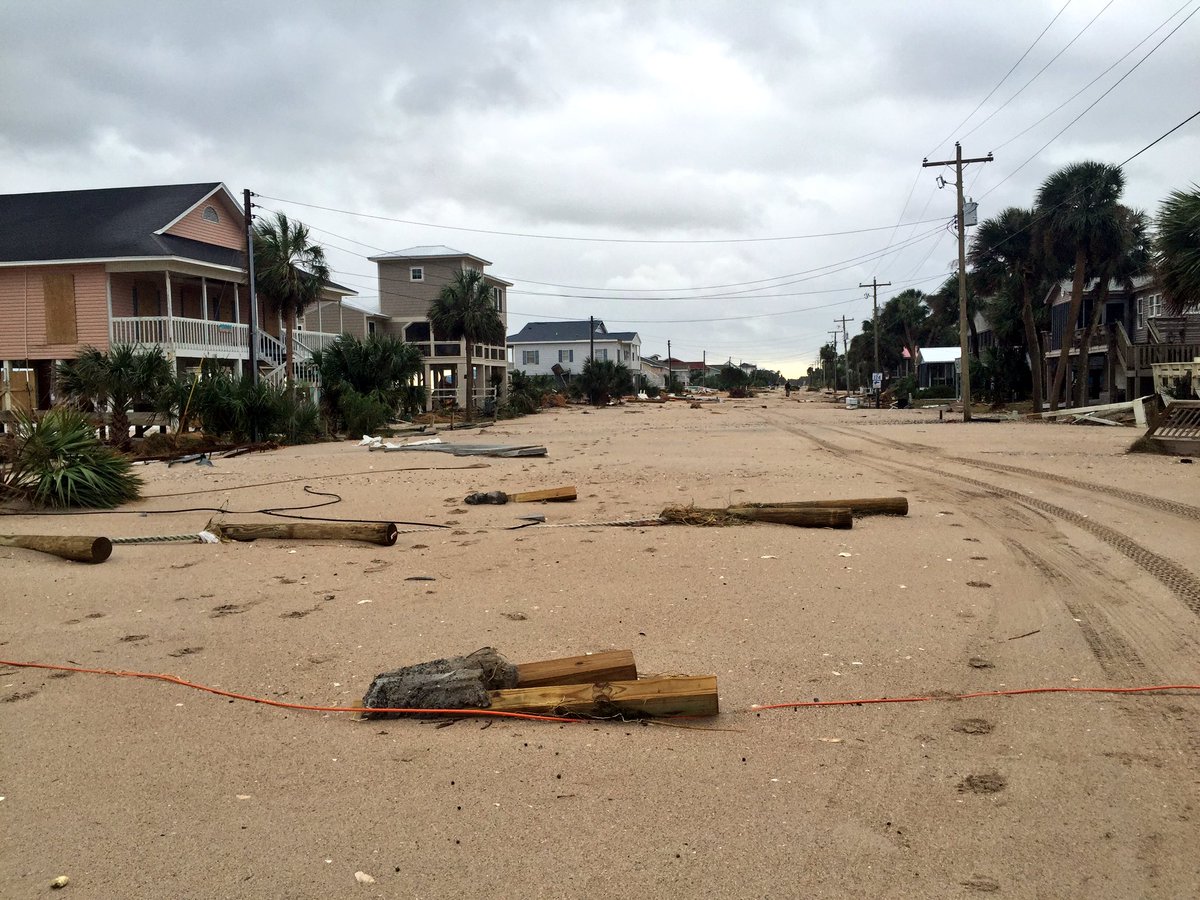 Edisto Devastated by Hurricane Matthew