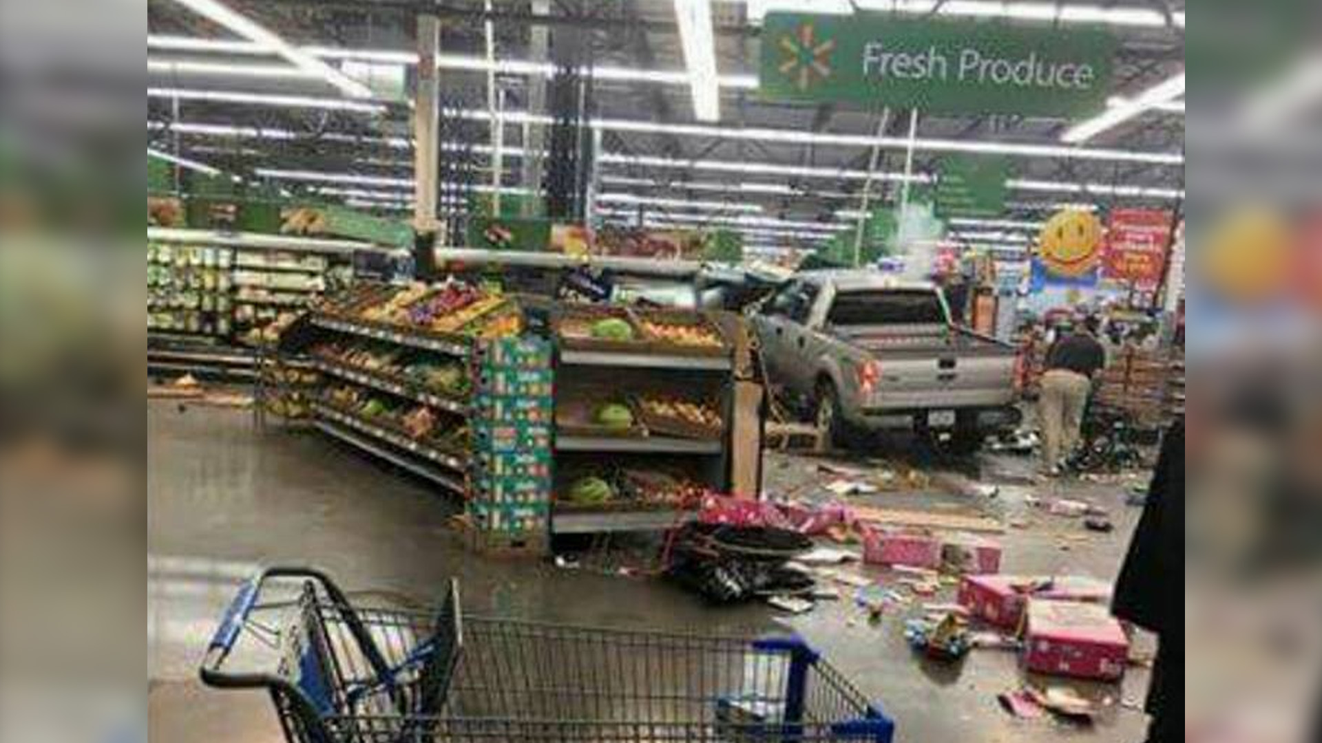 3 Killed When Truck Crashes Into Walmart