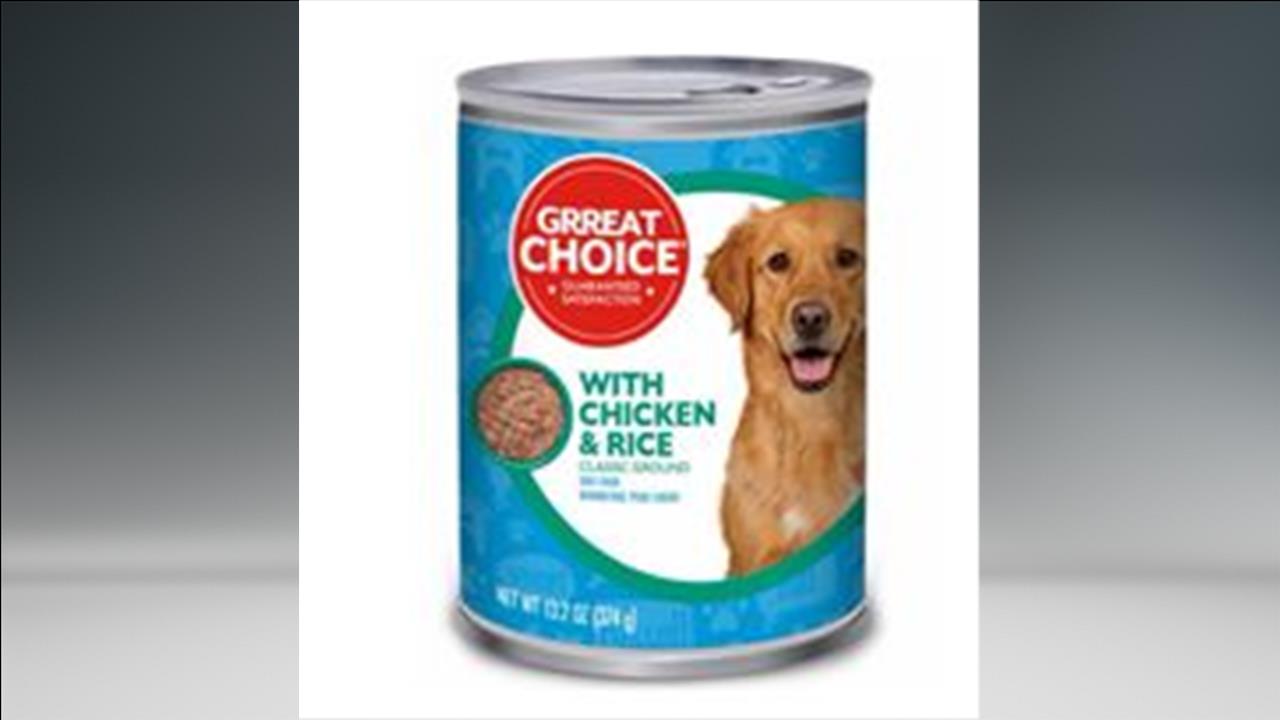 Great Choice Dog Food Recalled, Could Have Metal