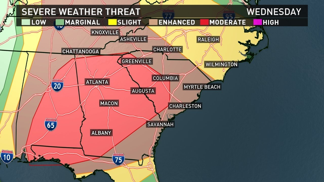 'Significant Threat' of Severe Weather in the Midlands | wltx.com
