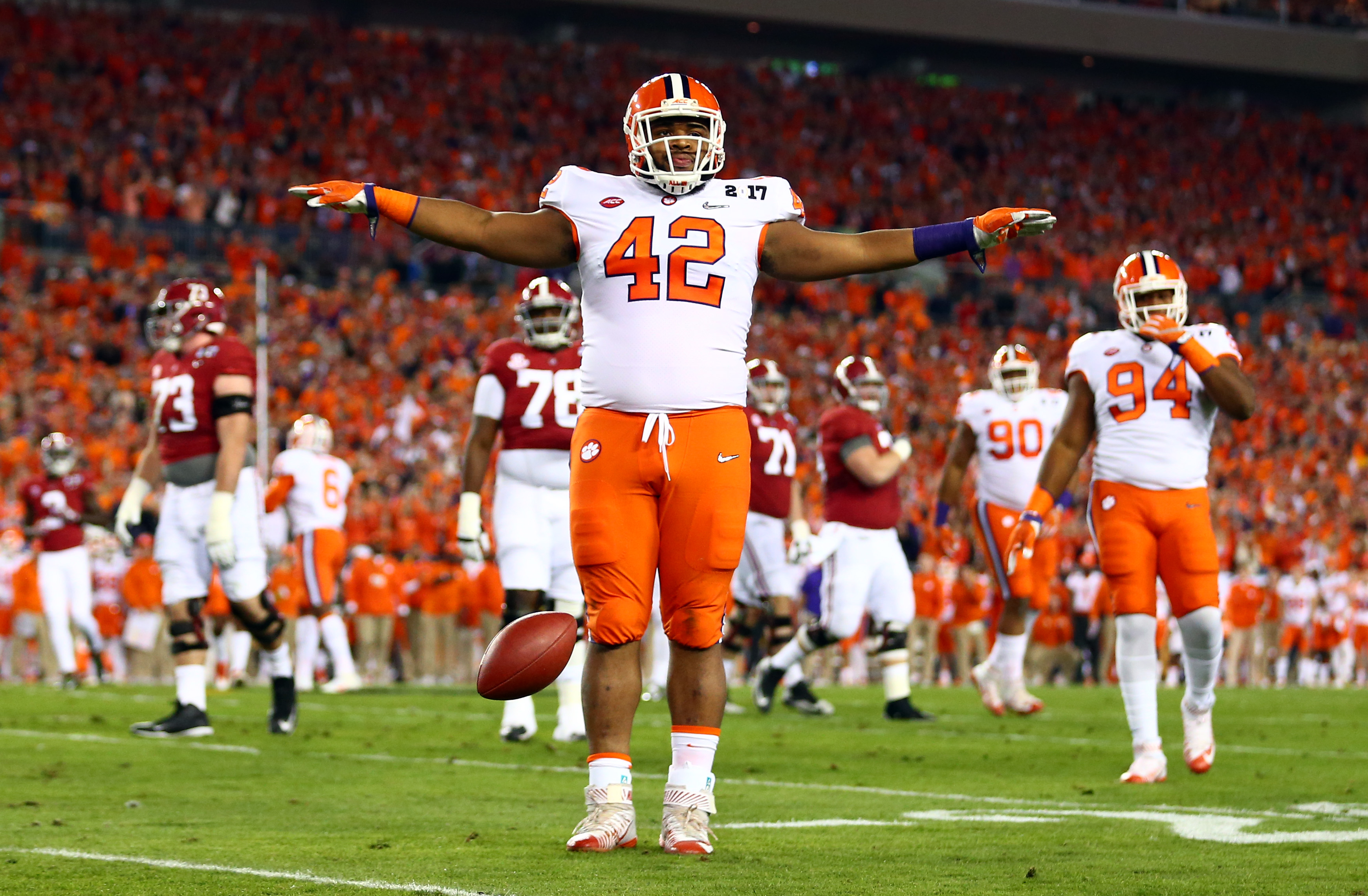 Former Clemson Football standout Christian Wilkins enjoying life