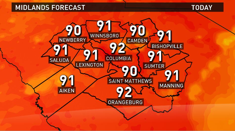 Hot And Humid With Storms Today, Hotter Tomorrow | wltx.com