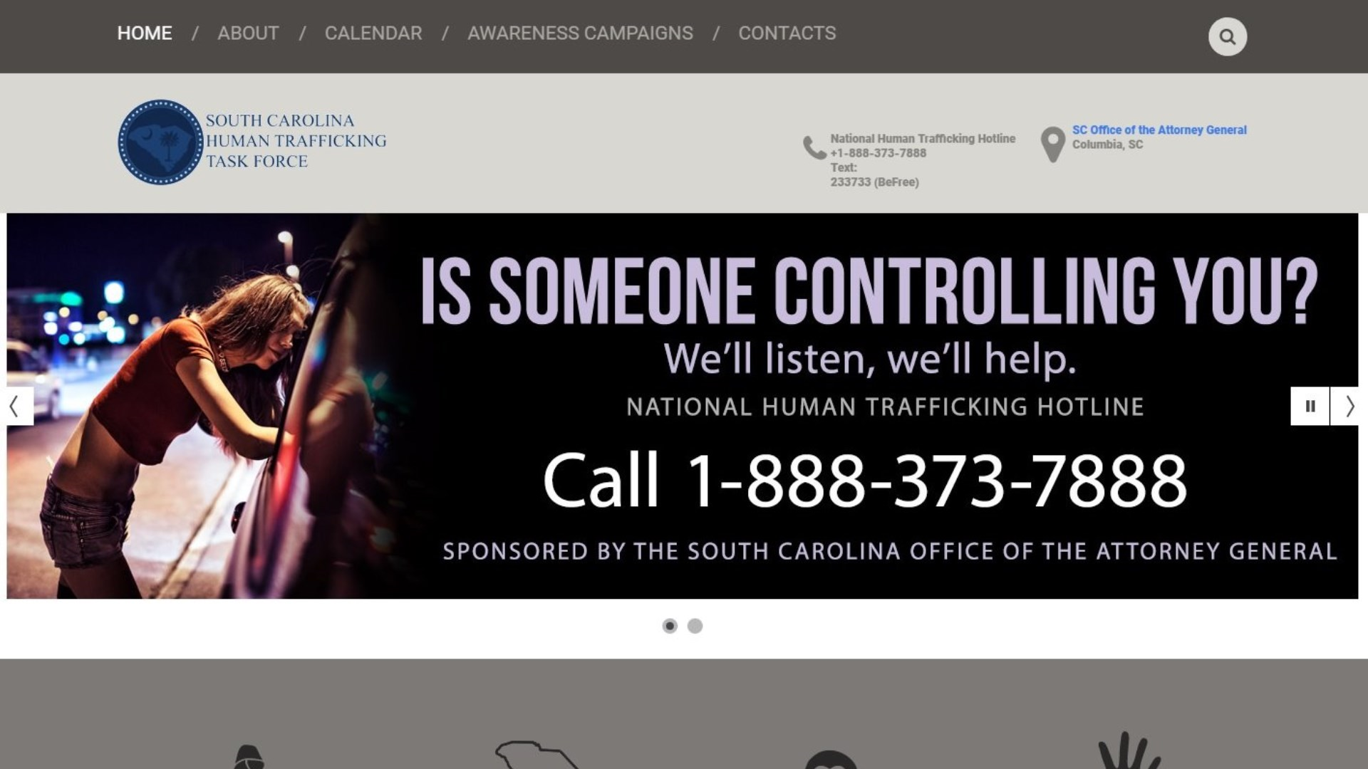 Human Trafficking Task Force Launches New Website 6839