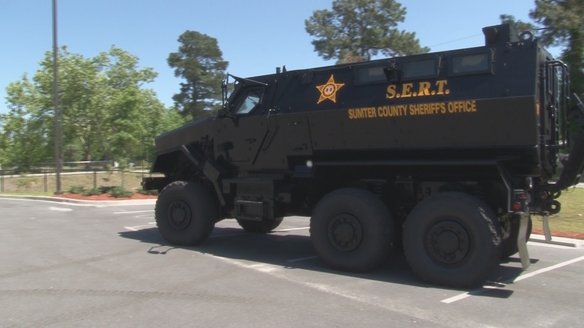 Sumter Sheriff Adds Humvee and MRAP Vehicle to Fleet | wltx.com