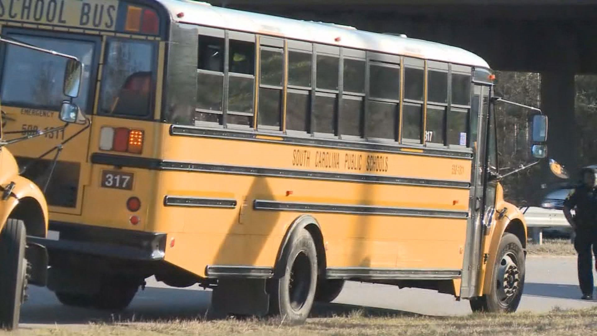 Richland 1 School Bus, SUV Collide | wltx.com